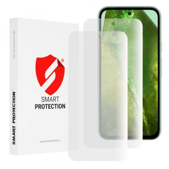 Folie de protectie Ecran Smart Protection Premium Classic pentru Google Pixel 8a, Plastic, Set 2 bucati