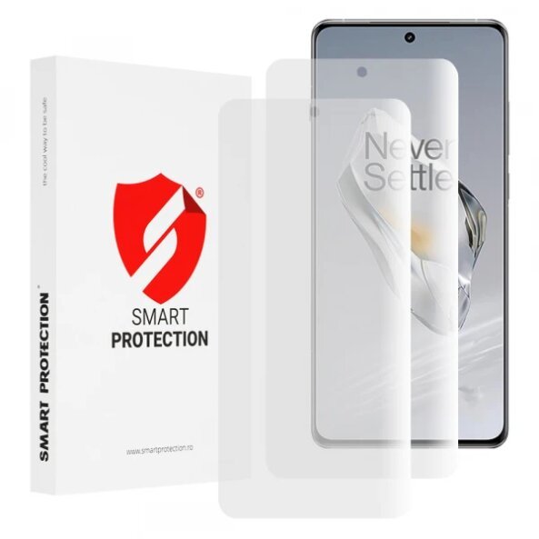 Folie de protectie Ecran Smart Protection Premium Classic pentru OnePlus 12, Plastic, Set 2 bucati