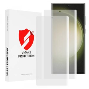 Folie de protectie Ecran Smart Protection Premium Classic pentru Samsung Galaxy S23 Ultra S918, Plastic, Set 2 bucati