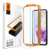 Folie de protectie Ecran Spigen GlastR Align Master pentru Samsung Galaxy M35 / A35 5G A356, Sticla securizata, Full Glue, Set 2 bucati