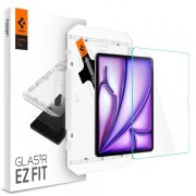 Folie de protectie Ecran Spigen GlastR EZ FIT pentru Apple iPad Air 13 (2025) / Air 13 (2024), Sticla securizata, Full Glue