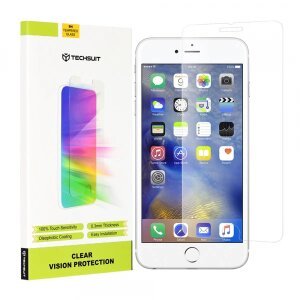 Folie de protectie Ecran Techsuit Clear Vision pentru Apple iPhone 6s Plus / 6 Plus, Sticla securizata, Full Glue