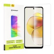 Folie de protectie Ecran Techsuit Clear Vision pentru Motorola Moto G73, Sticla securizata, Full Glue