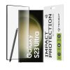 Folie de protectie Ecran Techsuit pentru Samsung Galaxy S23 Ultra S918, Sticla securizata, Full Glue, 111D, Neagra
