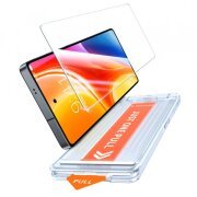 Folie de protectie Ecran Torras GlassGo Install Master pentru Samsung Galaxy S25 S931, Sticla securizata, Full Glue