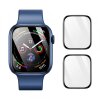 Folie Protectie DUX DUCIS PMMA pentru Apple Watch 9 / 8 / 7 45mm Series, Set 2 bucati, Sticla securizata, Neagra
