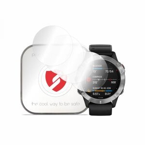 Folie Protectie Smart Protection Premium Classic pentru Garmin Fenix 5 / 6 Pro / 6, Set 4 bucati, Plastic