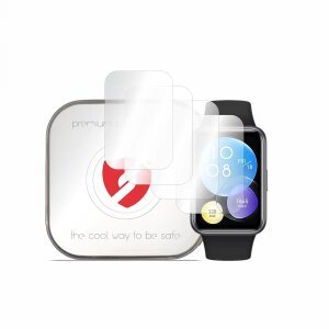 Folie Protectie Smart Protection Premium Classic pentru Huaawei Watch Fit 2, Set 4 bucati, Plastic