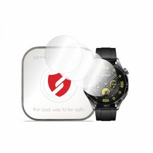 Folie Protectie Smart Protection Premium Classic pentru Huawei Watch GT 4 46mm, Set 4 bucati, Plastic