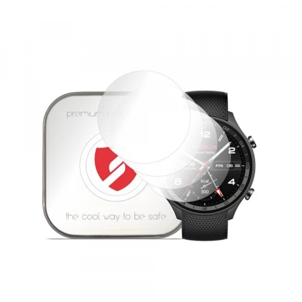 Folie Protectie Smart Protection Premium Classic pentru OnePlus Watch 2R, Set 4 bucati, Plastic