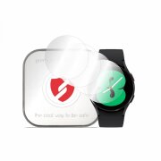 Folie Protectie Smart Protection Premium Classic pentru Samsung Galaxy Watch4 40mm, Set 4 bucati, Plastic