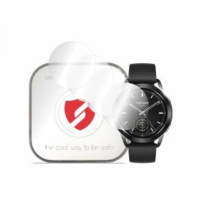 Folie Protectie Smart Protection Premium Classic pentru Xiaomi Watch S3, Set 4 bucati, Plastic