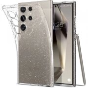 Husa pentru Samsung Galaxy S24 Ultra S928, Spigen, Liquid Crystal Glitter, Transparenta ACS07285 