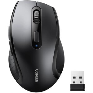 Mouse Wireless UGREEN M511, 1600DPI, Negru 