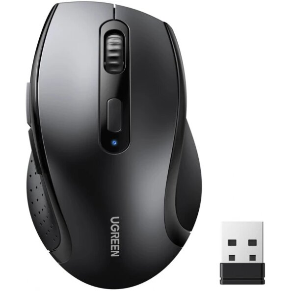 Mouse Wireless UGREEN M511, 1600DPI, Negru 