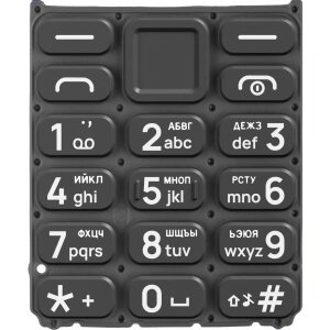 Tastatura Chirilica HMD 105 / Nokia 105 (2024), Neagra, Service Pack SP20Z14Z1459S