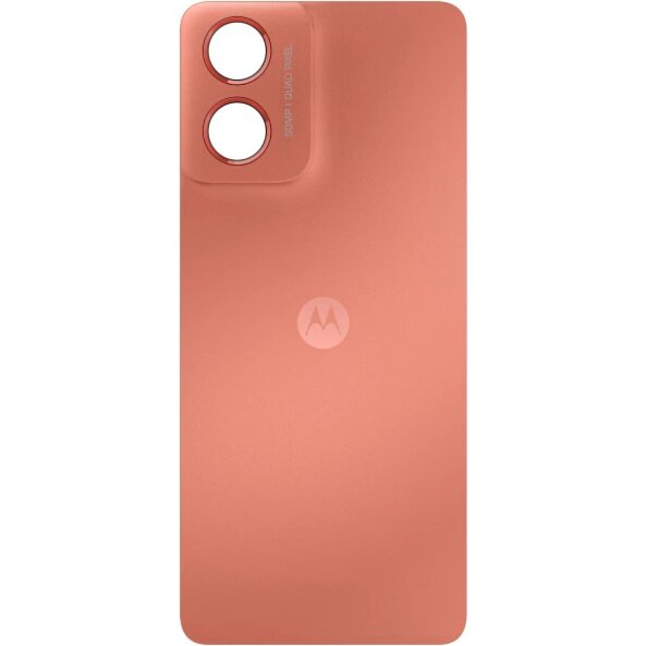 Capac Baterie Motorola Moto G04s, Portocaliu (Sunrise Orange), Service Pack 5S58C24270 
