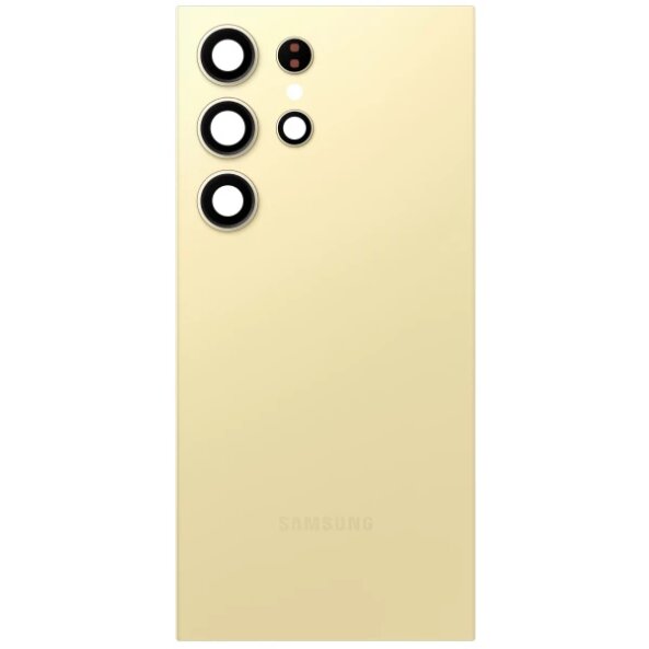 Capac Baterie Samsung Galaxy S24 Ultra S928, Galben (Titanium Yellow), Service Pack GH82-33349C