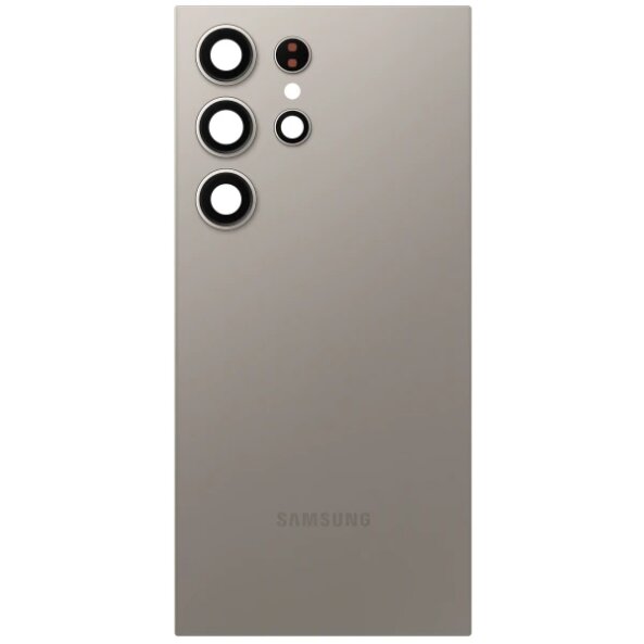 Capac Baterie Samsung Galaxy S24 Ultra S928, Gri (Titanium Gray), Service Pack GH82-33349A