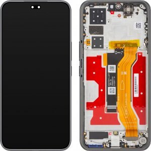 Display cu Touchscreen Honor 400 Pro, cu Rama, Negru (Midnight Black), Service Pack 0235APFA 