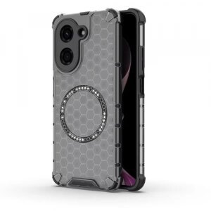 Husa MagSafe pentru Xiaomi Redmi A5 4G (Regional), Techsuit, HoneyComb Shield, Neagra