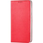 Husa pentru Samsung Galaxy M15, OEM, Smart Magnet, Rosie 