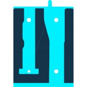 Adeziv Acumulator Motorola Moto G84, Service Pack S948D90760 