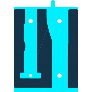 Adeziv Acumulator Motorola Moto G84, Service Pack S948D90760 