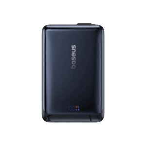 Baterie Externa Wireless Baseus Nomos Qi2, 10000mAh, 45W, PD + QI, 1 x QI - 1 x USB-C, Neagra P10078800123-00 
