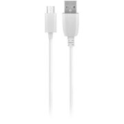Cablu Date si Incarcare USB la MicroUSB MaXlife 2A, 3 m, Alb, Blister 