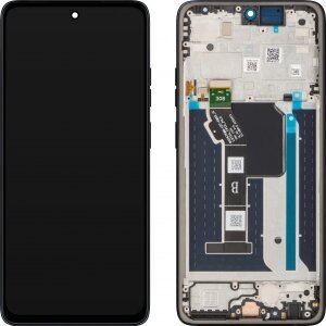 Display cu Touchscreen Motorola Moto G56, cu Rama, Bleumarin (Black Oyster), Service Pack 5D68C30208 