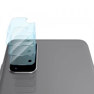 Folie de protectie Camera Spate Ringke IDGL pentru Samsung Galaxy S20+ 5G G986 / S20+ G985, Sticla Securizata, Set 3 bucati, Transparenta