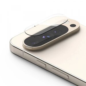 Folie de protectie Camera Spate Ringke pentru Google Pixel 9 Pro XL, Sticla Securizata, Set 3 bucati, Transparenta