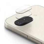 Folie de protectie Camera Spate Ringke pentru Google Pixel 9a, Sticla Securizata, Set 2 bucati,Transparenta