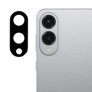 Folie de protectie Camera Spate Techsuit pentru Samsung Galaxy S25 Edge S937, Sticla Securizata, Neagra