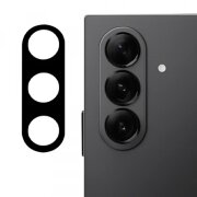 Folie de protectie Camera Spate Techsuit pentru Samsung Galaxy Z Fold7 F966, Sticla Securizata, Neagra