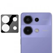 Folie de protectie Camera Spate Techsuit pentru Xiaomi Redmi Note 13 Pro 4G / Poco M6 Pro 4G, Sticla Securizata, Neagra