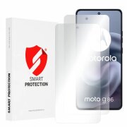 Folie de protectie Ecran Clear Smart Protection Premium Classic pentru Motorola Moto G86, Plastic, Set 2 bucati