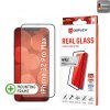 Folie de protectie Ecran Displex Real Glass pentru Apple iPhone 12 Pro Max, Sticla Securizata, Full Glue, Neagra