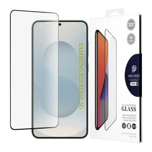 Folie de protectie Ecran DUX DUCIS pentru Samsung Galaxy S25 Edge S937, Sticla Securizata, Full Glue, Neagra