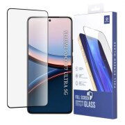 Folie de protectie Ecran DUX DUCIS pentru Xiaomi Poco F7 Ultra, Sticla Securizata, Full Glue, Neagra