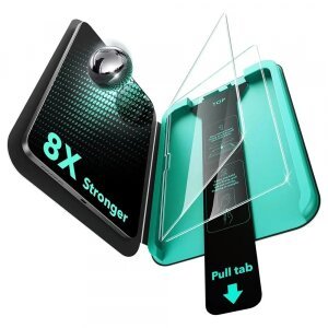 Folie de protectie Ecran ESR Armorite UltraFit pentru Apple iPad (2025) / (2022), Sticla Securizata, Full Glue