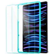 Folie de protectie Ecran ESR pentru Apple iPad Air (2022) / Pro 11 (2021) / Air (2020), Sticla Securizata, Full Glue, Set 2 bucati