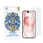 Folie de protectie Ecran Lito Classic pentru Apple iPhone 15, Sticla Securizata, Full Glue, 2.5D