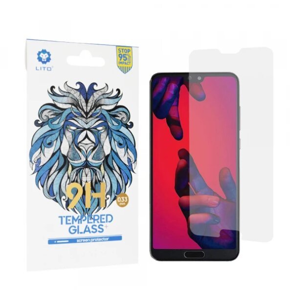 Folie de protectie Ecran Lito Classic pentru Huawei P20 Pro, Sticla Securizata, Full Glue, 2.5D