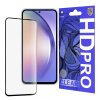 Folie de protectie Ecran Lito HD Pro Clear pentru Samsung Galaxy A54 A546, Sticla Securizata, Full Glue, Neagra