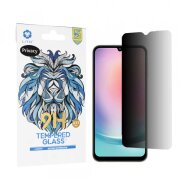 Folie de protectie Ecran Privacy Lito Classic pentru Samsung Galaxy A24 4G A245, Sticla Securizata, Full Glue, 2.5D