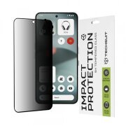 Folie de protectie Ecran Privacy Techsuit pentru Nothing Phone (3), Sticla Securizata, Full Glue, 111D
