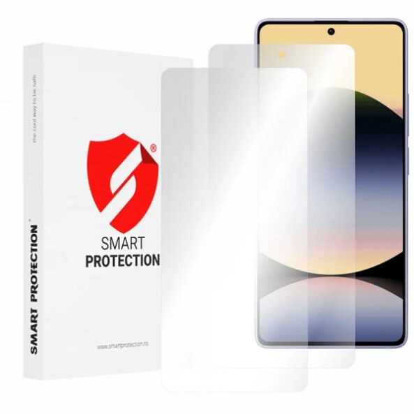 Folie de protectie Ecran Smart Protection Premium Classic pentru Xiaomi Redmi Note 14S, Plastic, Set 2 bucati