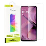 Folie de protectie Ecran Techsuit Clear Vision pentru Motorola Moto G55, Sticla Securizata, Full Glue